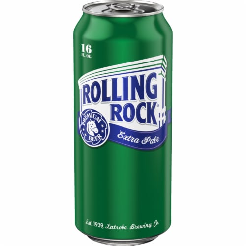 Rolling Rock Extra Pale Premium Beer from Sip N Burn Liquors - refreshing lager with a light, smooth taste, perfect for any occasion.