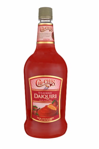 Chi Chi's S Strawberry Daiquiri Ready-to-drink 1.75l Bottle available at Sip N Burn Liquors, perfect for refreshing cocktails and summer parties.