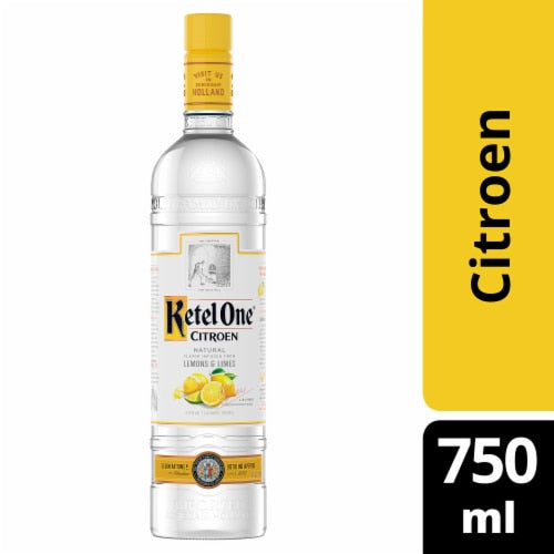 KETEL ONE CITRONE Vodka 3692 available at Sip N Burn Liquors, premium citrus-flavored vodka for cocktails and mixers.