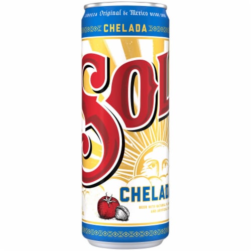 Sol Chelada 24oz Can - Refreshing Mexican Beer - Available at Sip N Burn Liquors