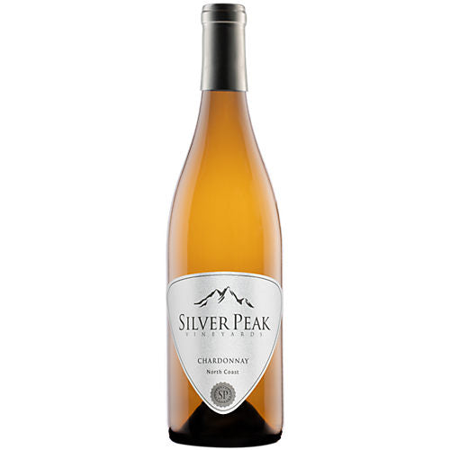 Silver Peak Chardonnay Wine, 750 ML available at Sip N Burn Liquors, premium white wine with rich flavor and aroma.