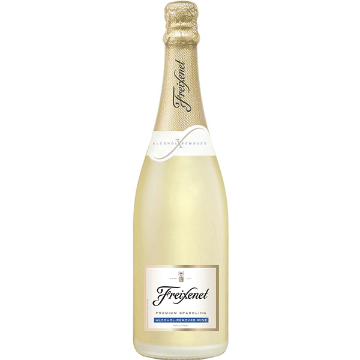 Freixenet Alcohol Removed Sparkling White Champagne from Spain, Non-Alcoholic option available at Sip N Burn Liquors.