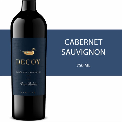 Decoy Limited Paso Robles wine available at Sip N Burn Liquors, featuring elegant packaging and rich flavor profile, perfect for connoisseurs and casual wine drinkers alike.