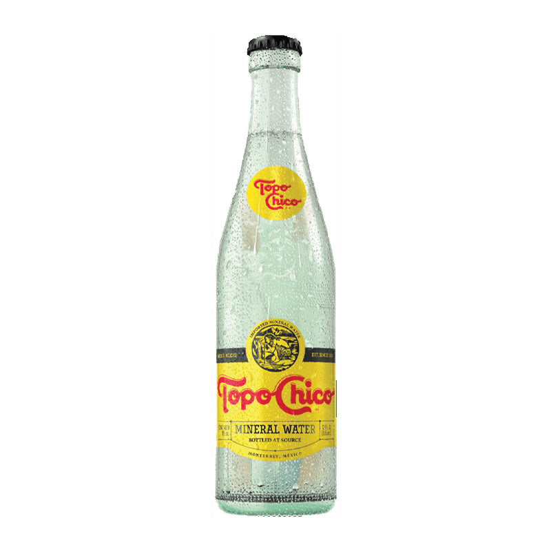 Topo Chico sparkling mineral water available at Sip N Burn Liquors, refreshing and crisp beverage for thirst quenching moments.