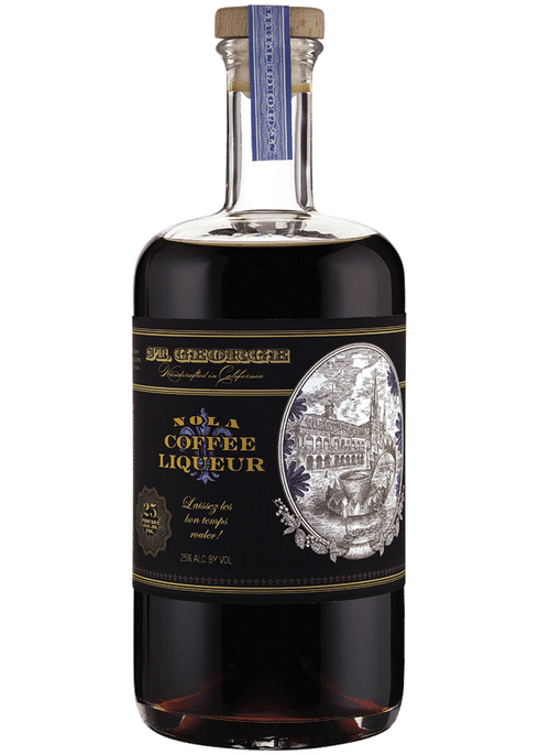 St George NOLA Coffee Liqueur 750mL available at Sip N Burn Liquors, premium coffee liqueur with rich flavors and local craftsmanship