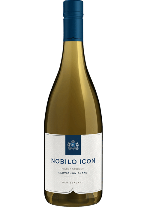 Nobilo Icon Sauvignon Blanc bottle from Sip N Burn Liquors showcasing premium quality white wine with rich flavors and aromas.