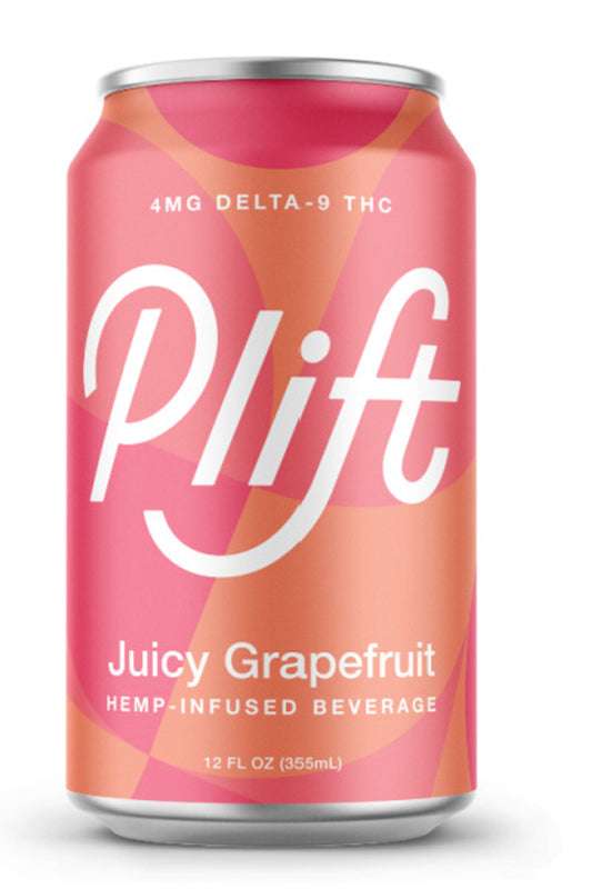 PLIFT Juicy Grapefruit 6pk from Sip N Burn Liquors - Refreshing and flavorful canned cocktail option.