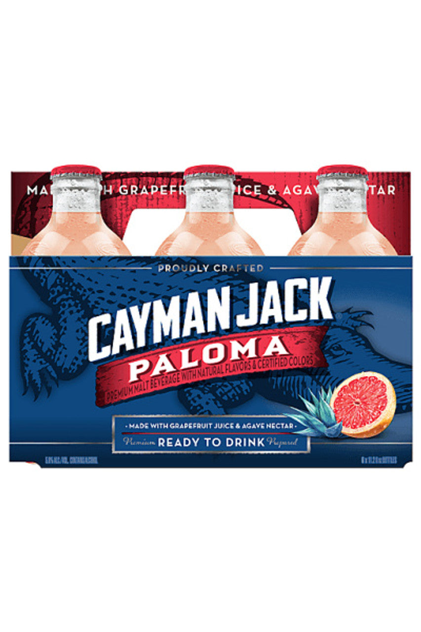 Cayman Jack Paloma at Sip N Burn Liquors - Refreshing ready-to-drink cocktail with grapefruit and tequila flavors