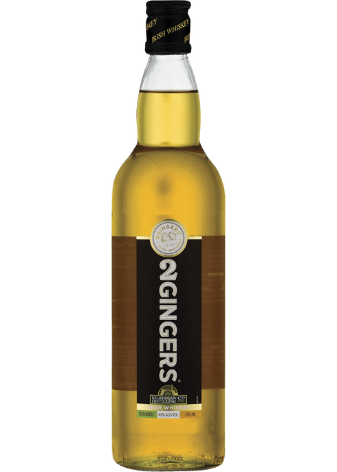 2 Gingers Irish Whiskey 750ml bottle available at Sip N Burn Liquors, premium distilled whiskey for a smooth and rich tasting experience.