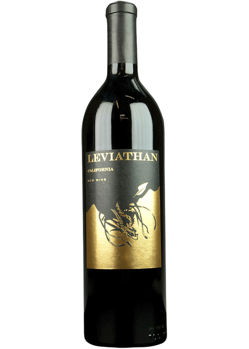 Leviathan Red Blend 750ml bottle available at Sip N Burn Liquors, featuring a rich blend of bold flavors and a striking label.