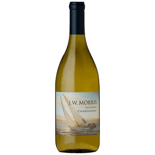 J.W. Morris California Chardonnay - Premium White Wine from California, 750ml Bottle at Sip N Burn Liquors