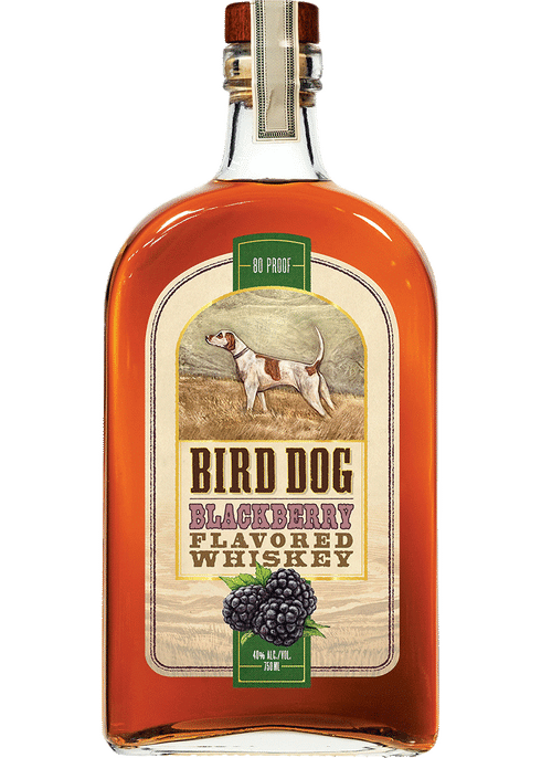 Bird Dog Whiskey Blackberry Whiskey Flavored 750ml Bottle available at Sip N Burn Liquors, perfect for cocktails and sipping.