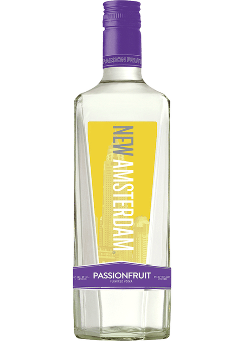 New Amsterdam Passionfruit Vodka 750ml bottle available at Sip N Burn Liquors, California's go-to store for premium spirits.