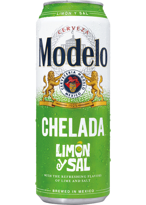 Modelo Chlda Limon from Sip N Burn Liquors - Refreshing citrus-flavored beer with a tangy twist, perfect for summer gatherings and celebrations.