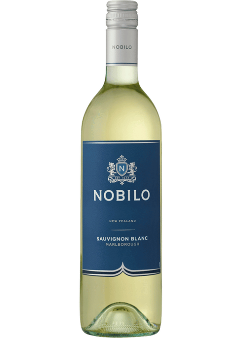 Nobilo Sauvignon Blanc wine bottle from Sip N Burn Liquors, showcasing its elegant label and refreshing flavor profile perfect for summer sipping.