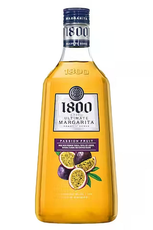 1800 Tequila Ultimate Margarita Passion Fruit Flavored Tequila 1.75L Plastic Bottle available at Sip N Burn Liquors