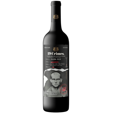 19 Crimes the Banished Dark Red 2021 Red Wine from Australia available at Sip N Burn Liquors, rich and bold flavor profile perfect for red wine lovers.