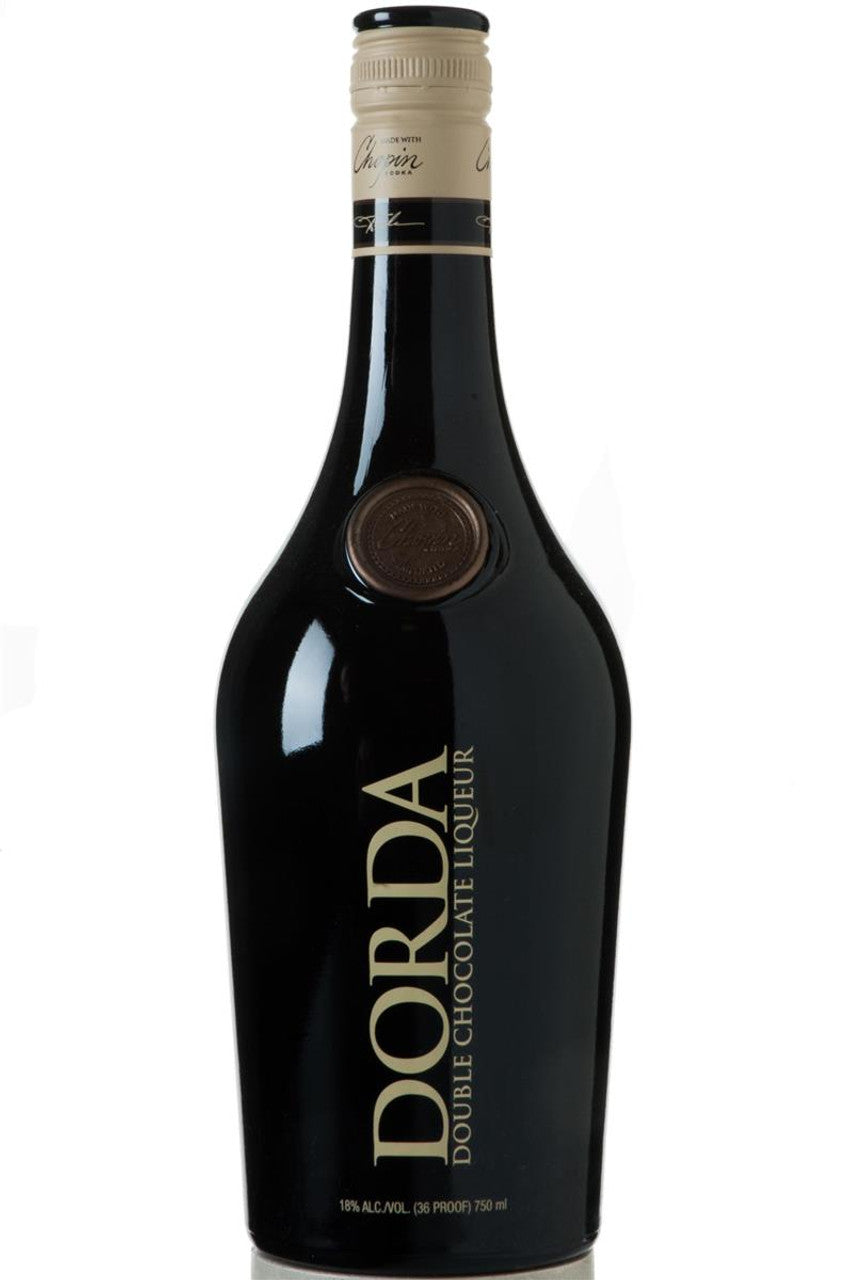 Dorda Double Chocolate Liqueur Sweet 750ml Bottle available at Sip N Burn Liquors, rich chocolate flavor liqueur for indulgent cocktails and desserts.