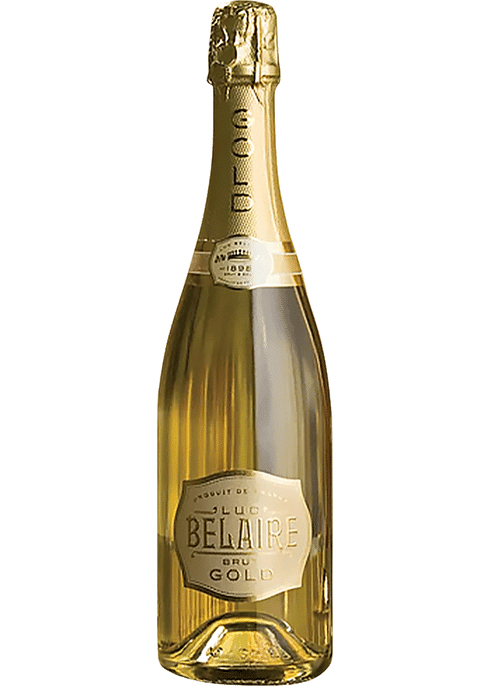 Luc Belaire Gold 75 Cl bottle available at Sip N Burn Liquors, premium sparkling wine for celebrations and special occasions.