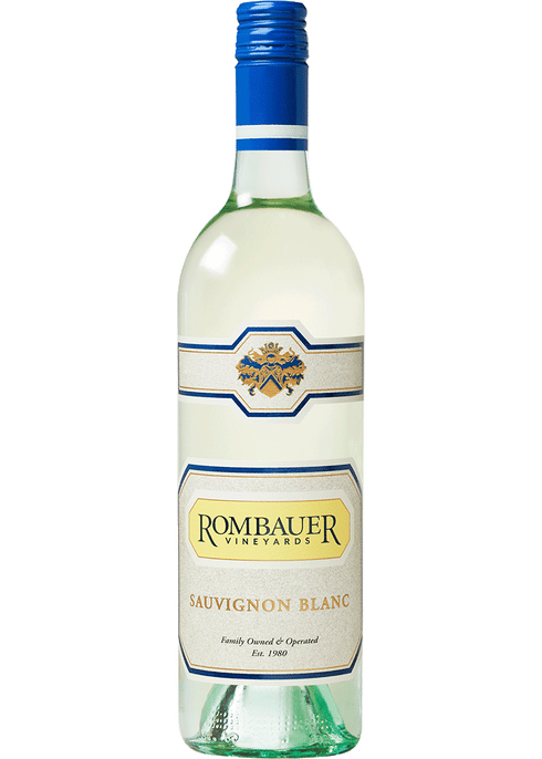 Rombauer Sauvignon Blanc available at Sip N Burn Liquors, showcasing its crisp and refreshing profile perfect for any occasion.