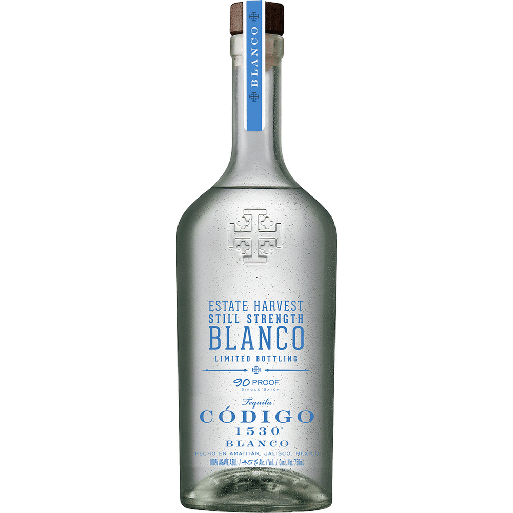 Codigo 1530 Still Strength Tequila Blanco Silver 750ml Bottle available at Sip N Burn Liquors, premium quality tequila for a smooth and flavorful experience.