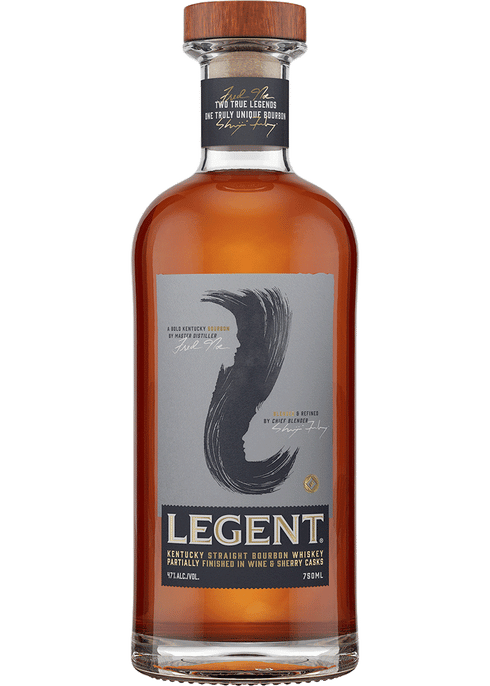 Legent Bourbon Whiskey bottle from Sip N Burn Liquors, showcasing premium craftsmanship and unique flavor profile, ideal for whiskey lovers.