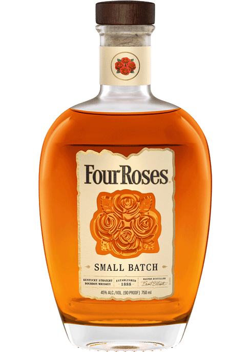 Four Roses Small Batch Kentucky Straight Bourbon Whiskey available at Sip N Burn Liquors, featuring rich flavors and a smooth finish.