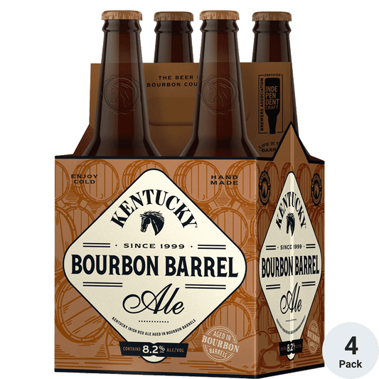 Kentucky Bourbon Barrel 4pk from Sip N Burn Liquors - premium craft beer aged in Kentucky bourbon barrels for rich flavor.