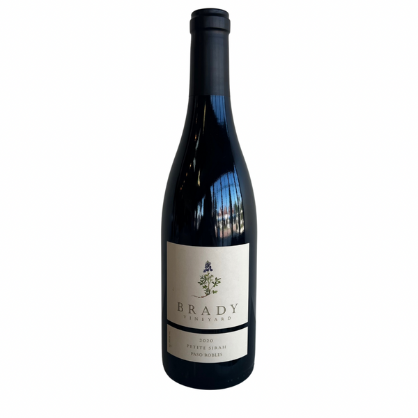 Brady Vineyard Petite Sirah 2019 Red Wine from California available at Sip N Burn Liquors