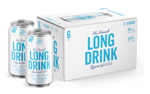 Long Drink Zero Seltzer RTD Cocktail Cans 355ml available at Sip N Burn Liquors, refreshing ready-to-drink beverage with zero sugar for a guilt-free indulgence.