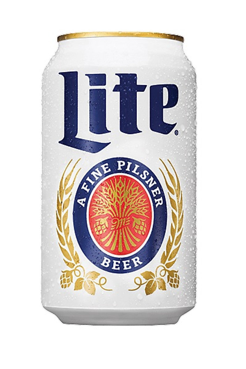 Miller Lite beer product available at Sip N Burn Liquors, refreshing light lager with great taste.