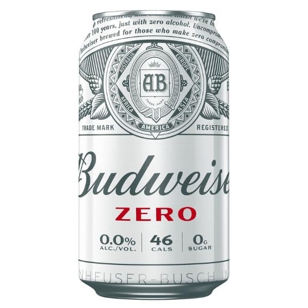 Bud NA Zero - Non-Alcoholic Beer from Sip N Burn Liquors, Refreshing and Crisp Taste, Perfect for Enjoying with Friends