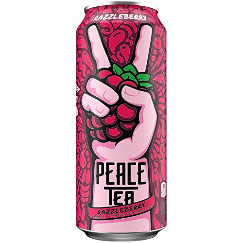 Peace Tea Razzleberry available at Sip N Burn Liquors - refreshing fruit-flavored iced tea beverage.