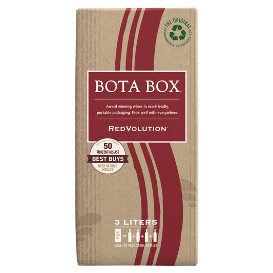 Bota Box RedVolution Blend Red Wine California 500ml Carton Sip N Burn Liquors