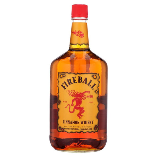 Fireball Stockings 1.75L available at Sip N Burn Liquors, perfect for festive celebrations and holiday gatherings.