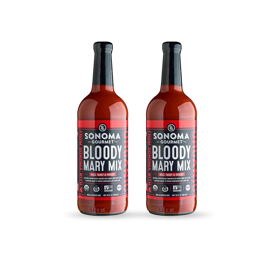 Organic Bloody Mary Mix from Sip N Burn Liquors - perfect for crafting delicious, flavorful cocktails.