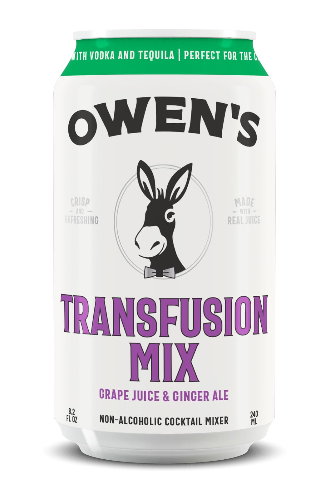 Owens Transfusion Mix beverage available at Sip N Burn Liquors, perfect for cocktail enthusiasts and party hosts.