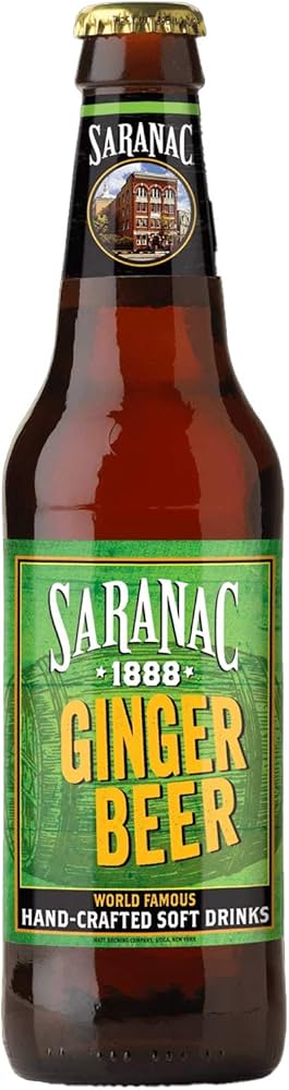 1888 Ginger Beer from Sip N Burn Liquors - refreshing, handcrafted soft drink with a zesty ginger flavor, perfect for mixing or enjoying on its own.