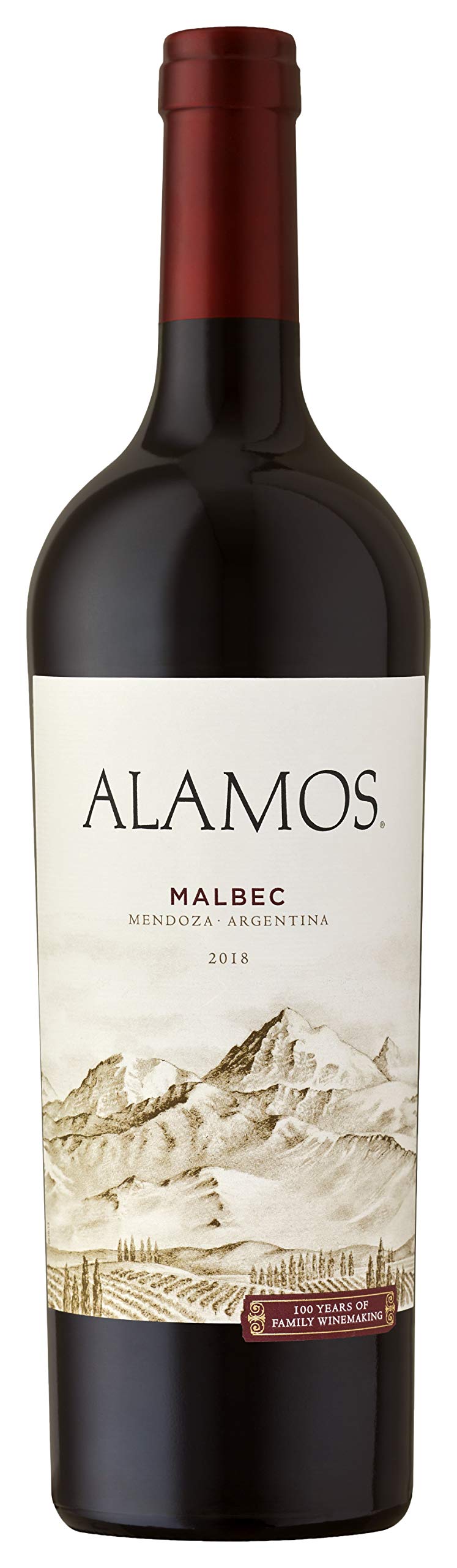 Alamos Malbec wine bottle available at Sip N Burn Liquors, rich and flavorful red wine perfect for any occasion.