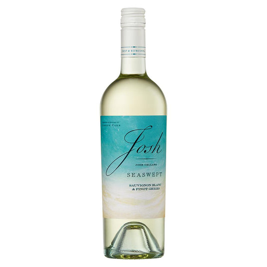 Josh Cellars Seaswept 750ml wine bottle available at Sip N Burn Liquors, showcasing its elegant design and coastal-inspired label for ocean lovers and wine enthusiasts.