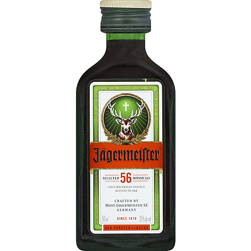 Jagermeister Herbal Liqueur 50 Ml available at Sip N Burn Liquors, perfect for cocktails and sipping.