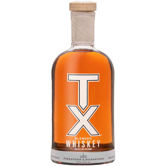 Firestone & Robertson TX Blended Whiskey 750ml Bottle from Sip N Burn Liquors, premium Texas whiskey with rich flavors and smooth finish.