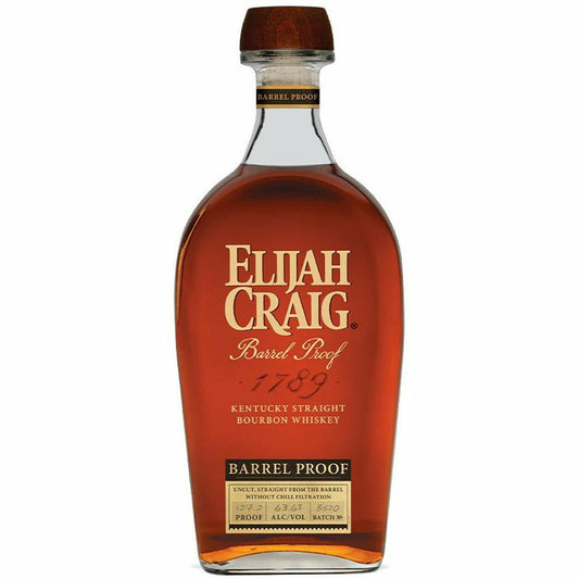 Elijah Craig Barrel Proof Small Batch B520 available at Sip N Burn Liquors premium whiskey selection