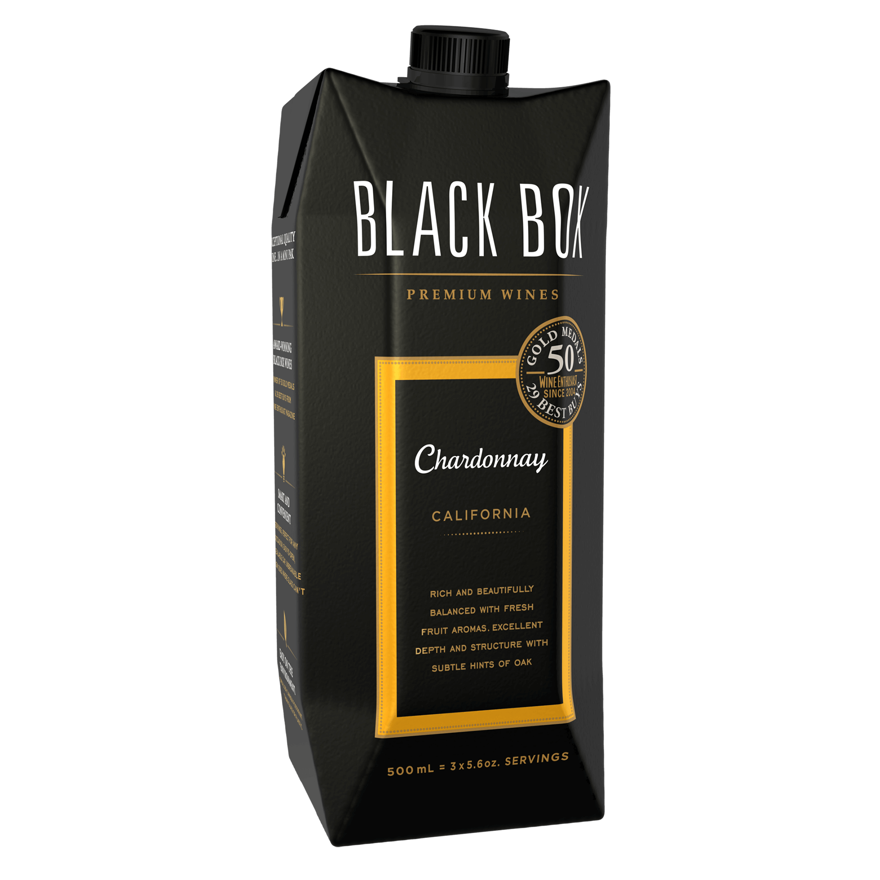 Black Box Chardonnay 500ml - Sip N Burn Liquors premium wine selection