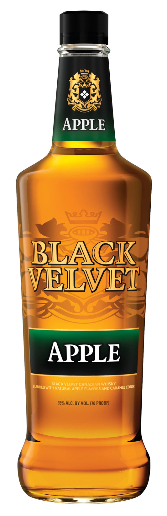 Black Velvet Apple - 911 available at Sip N Burn Liquors, premium Canadian whiskey infused with apple flavor, perfect for cocktails and sipping.