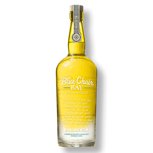 Blue Chair Bay Banana Rum Flavored 750ml Bottle available at Sip N Burn Liquors, perfect for tropical cocktails and summer vibes.