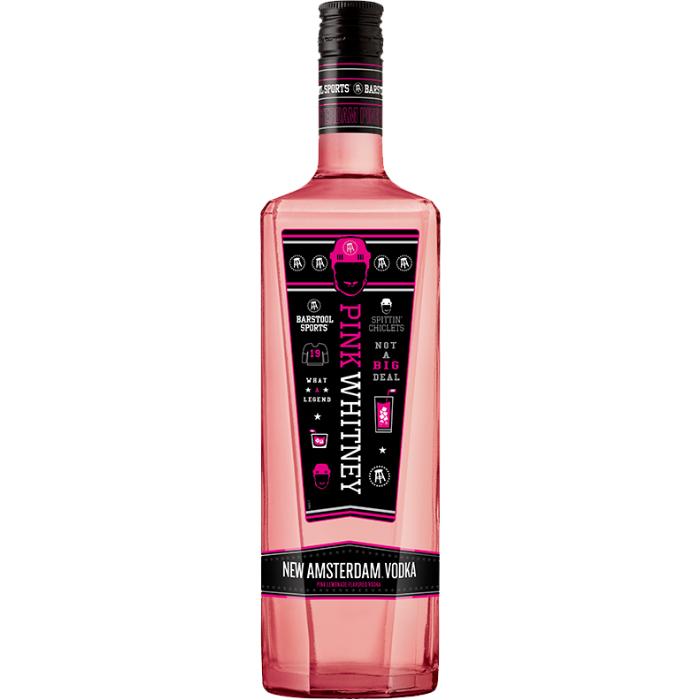 Pink Whitney flavored vodka from Sip N Burn Liquors, a refreshing pink lemonade spirit perfect for cocktails and summer drinks.