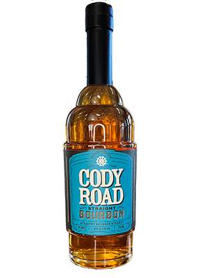 Cody Road Bourbon bottle from Sip N Burn Liquors, showcasing rich amber color and elegant packaging, ideal for whiskey enthusiasts.