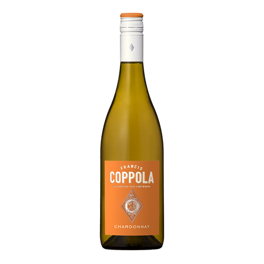 Francis Coppola Diamond Collection Chardonnay 750ml bottle from Sip N Burn Liquors, premium white wine with rich flavors and elegant finish.