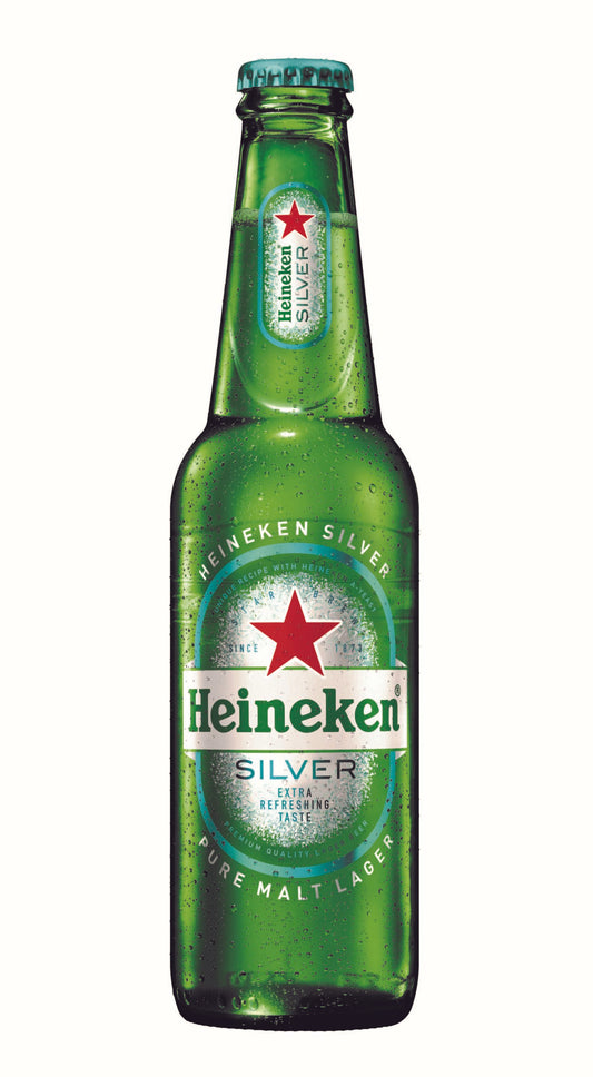 Heineken Silver 3091 available at Sip N Burn Liquors, refreshing lager beer with a crisp taste and smooth finish.